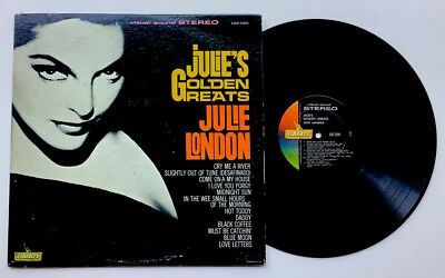 EASY LISTEN JULIE LONDON JULIE’S GOLDEN GREATS LP RECORD 1963 EXCELLENT - Image 1 of 2