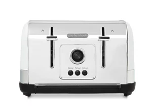 Morphy Richards Venture White 4 Slice Toaster 240134 Brand New, 2 Year Guarantee - Picture 1 of 8