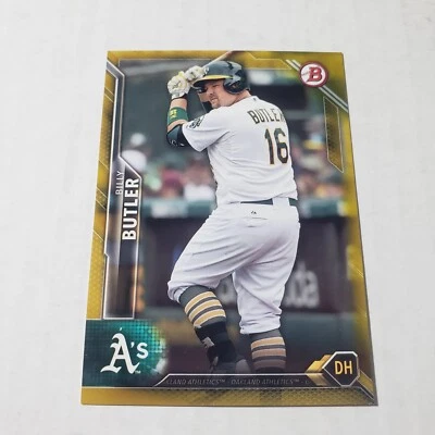2016 Bowman Gold Billy Butler # 63 #ed 39/50 - Image 1 of 2