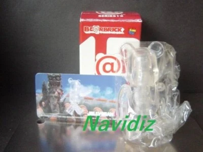 Medicom Bearbrick Serie 12 Jellybean Okinawa Transparente 100% be@rbrick S12 Foto 1 de 4