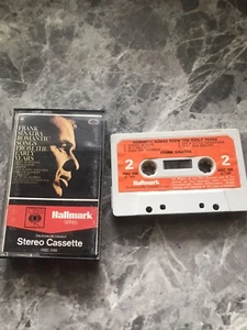 FRANK SINATRA " ROMANTIC SONGS FROM THE EARLY YEARS " CASSETTE - Picture 1 of 2
