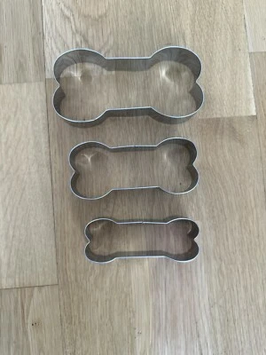 Städter Ausstechform Hundesnack Set 3tlg. Knochen und Pfote Kekse Backen Hund - Bild 1 von 2