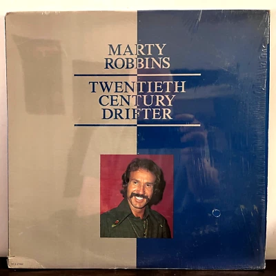 MARTY ROBBINS - Twentieth Century Drifter (1983) - 12" Vinyl Record LP - VG+ - Image 1 of 3