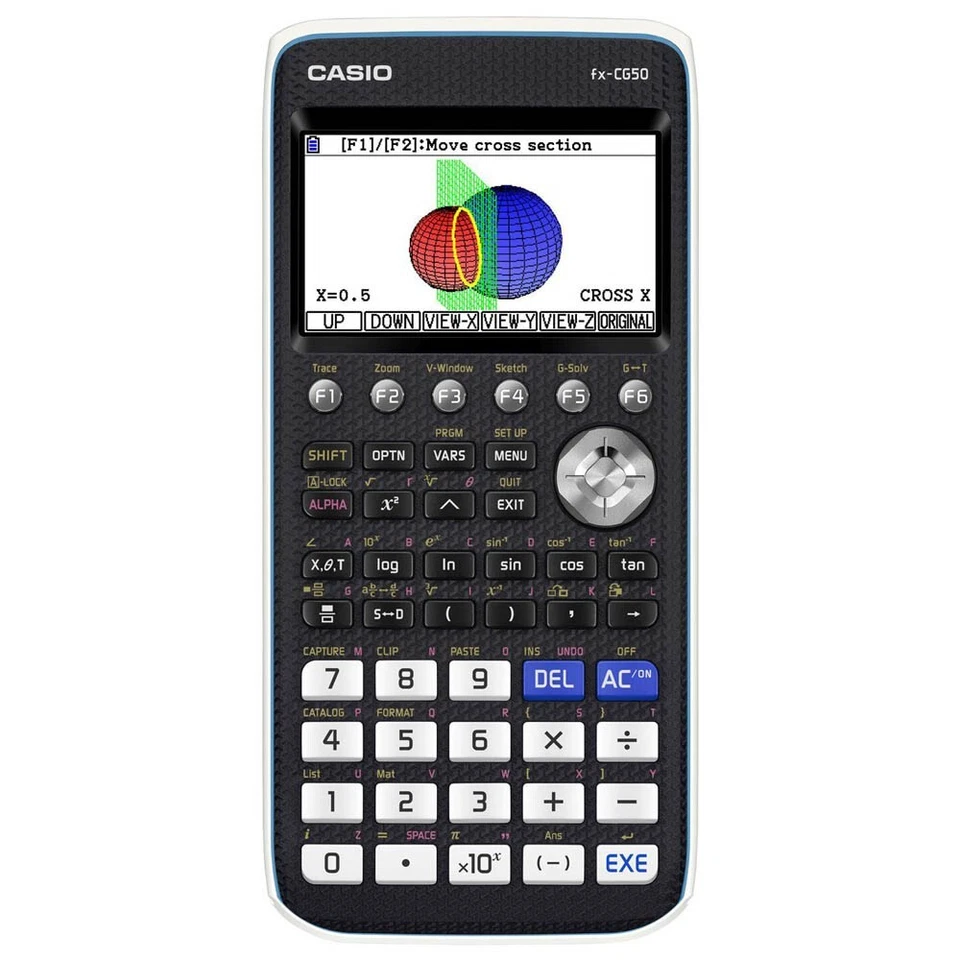 Casio FX-CG50 Grafikrechner mit Farbdisplay - Schwarz