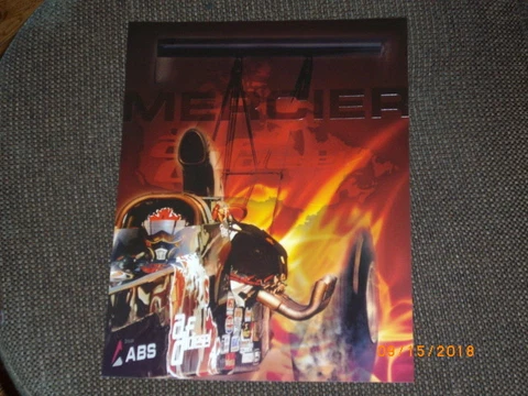 2018 DAN MERCIER TOP ALCOHOL DRAGSTER NHRA POSTCARD Cover