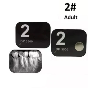 Dental X-ray Phosphor Storage Plates Size 0,1,2 Phosphor Plates Digital Imaging - Picture 1 of 17