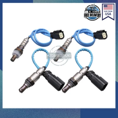 4pcs Upstream & Downstream O2 Oxygen Sensor For 2011-2014 Ford Edge 3.5L 3.7L Foto 1 de 4