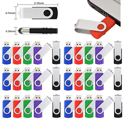 USB Flash Drive Memory Stick Pendrive Thumb Drive 4GB, 8GB, 32GB, 64GB 128GB LOT • 259.34$
