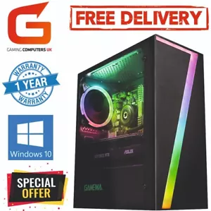 Gaming PC Core i5 32GB 120GB+500GB GT710 Win10 Computer FREE DELIVERY FASTEST PC - Picture 1 of 11