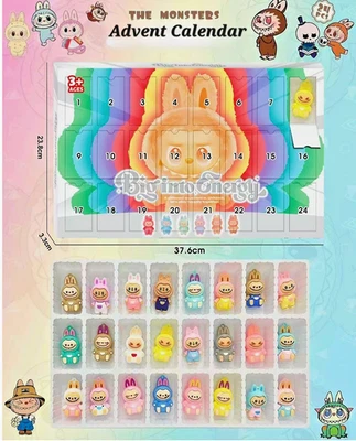 24pcs Advent Calendar 2025 Relief Doll Monster Hero Toys Set Kids Xmas Gift UK - Image 1 of 4