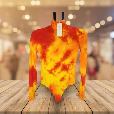 Cotton Citizen Brisbane Tie Dye Thong Bodysuit M Medium NWT — 第 1/3 张图片