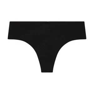Victoria's Secret Raw Cut Thong Black Extra Small Women's Underwear - Picture 1 of 2
