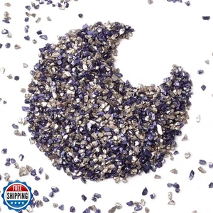 Brillo artesanal de vidrio triturado para resina, astillas de cristal metálico irregular Sprin - Imagen 1 de 5