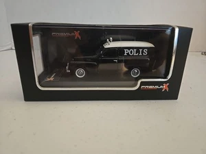 PREMIUM X 1955 Volvo PV445 Duett Swedish Police 1/43 Scale - Picture 1 of 9