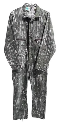 Vintage Liberty Camo Coveralls Mens Size L (42-44) Realtree Unlined Made in USA - Image 1 of 4