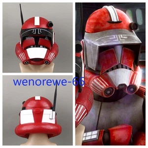 1:1 Star Wars The Clone Wars Hard PVC Helmet Mask Halloween Party Cosplay Props - Picture 1 of 9