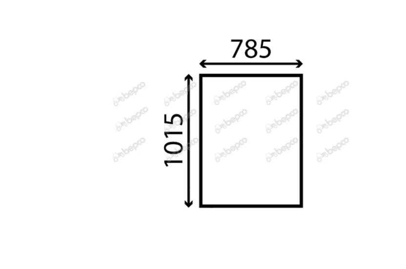 For JCB Telehandler Windscreen 520,526,528,530 - Image 1 of 1