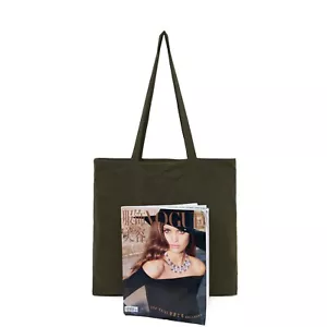 Women Corduroy Tote Bag Zipper Casual Tote's Handbag Big Capacity Shoulder Bag - Picture 1 of 7
