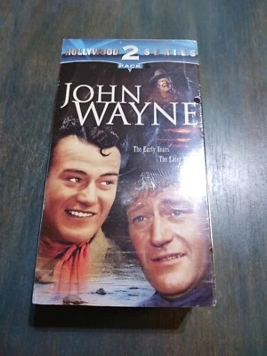 Hollywood Series 2 Pack: John Wayne - VHS - The Early Years + The Later Years - - Image 1 of 3