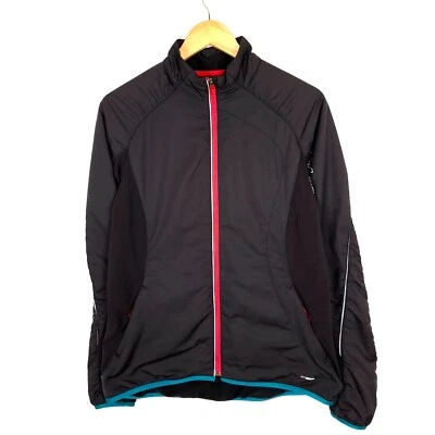 Chaqueta softshell para mujer SALOMON talla L negra poliéster aislada cremallera completa Foto 1 de 4