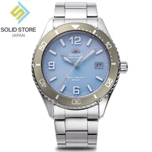 ORIENT Mako 40 RN-WJ0005L Sports Limited Edition Solar Watch Sky Blue 39.9mm - Picture 1 of 6