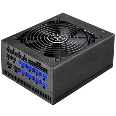 SilverStone ST1200-PTS 1200W 80 Plus Platinum Power Supply - Black - Image 1 of 3