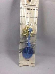 Vintage Light Blue Beauti-Vue Window Shade Pull NOS - Lot of 8 - Picture 1 of 2