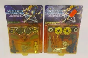 Vintage 1984 Mattel Jayce & The Wheeled Warriors Lightning & Monster Packs NEW! - Picture 1 of 8