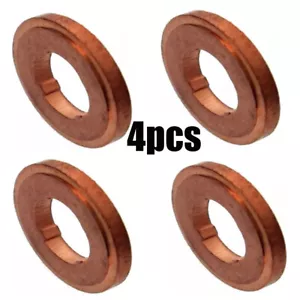 For FORD TRANSIT 2.0 2.2 2.4 TDCI TDDI INJECTOR COPPER WASHERS SEALS PEUGEOT HDI - Picture 1 of 5