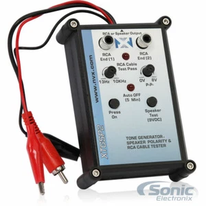 NVX XTGSP2 Tone Generator and Speaker Polarity Tester - Picture 1 of 3