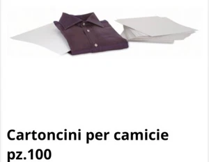 Cardboard for folding shirts. 100 Pcs - Picture 1 of 2