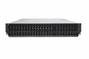 Dell PowerEdge C6300 2U 4 node server 24 x 2.5" 4 x C6320 10GbE dual-port SFP+ - Picture 1 of 1
