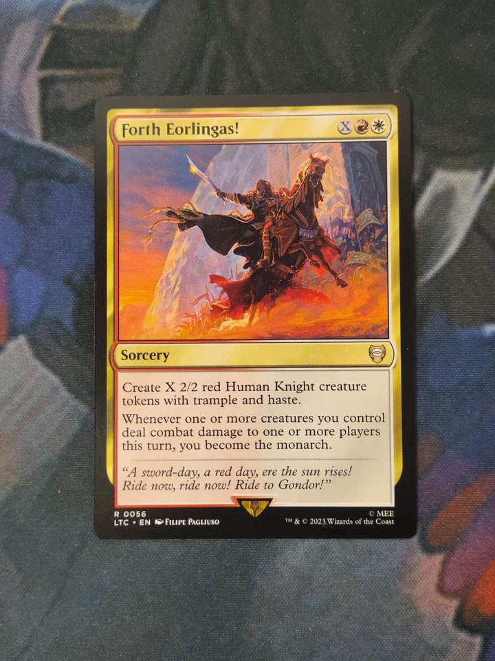 Forth Eorlingas! | 7% Off 2+ | UB: LOTR | NM | MTG - Image 1 of 1