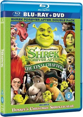 SHREK PART 4 Blu-ray FOREVER AFTER 4th FILM Four Fourth Brand New Sealed UK R2 - Image 1 of 2