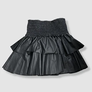 $76 Flowers by Zoe Kid's Girl's Black Smocked Pleated Mini Skirt Size 5 - Picture 1 of 2