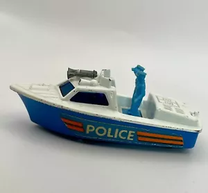 Vintage Matchbox SuperFast Police Launch Speedboat No. 52 1976 - Picture 1 of 7