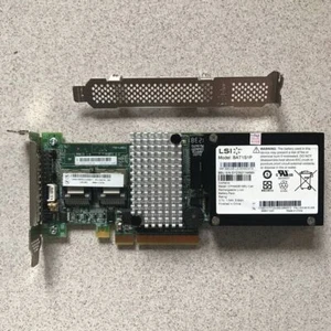 Carte raid LSI MegaRAID SAS/SATA 9260-8i 8 ports + batterie LSI bbu08 - Photo 1/5