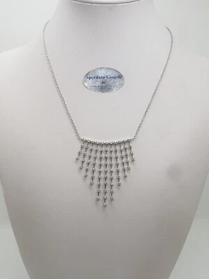 Recarlo Collier de Mujer de Oro Blanco 18KT y Diamantes De 1,46 CT (0077) Outlet - Imagen 1 de 4