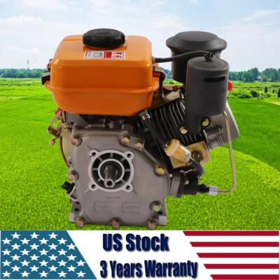 Diesel Engine Hand Recoil Single Cylinder For Small Agricultural Machinery 196CC - Image 1 of 4