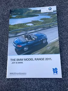 Folleto de la gama BMW 2011 - edición del Reino Unido inc 1, 3, 5, 6, 7, X, Z4, M3, X6 - Imagen 1 de 3