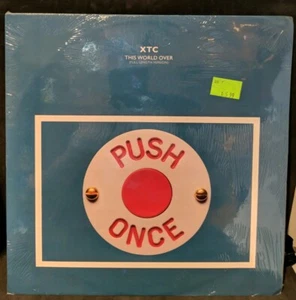 XTC This World Over (Full Length Version) Blue Overall Virgin ‎VS 721-12 Sealed - Picture 1 of 2