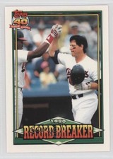 1991 Topps Record Breaker Factory Set Collector's Edition (Tiffany) Carlton Fisk