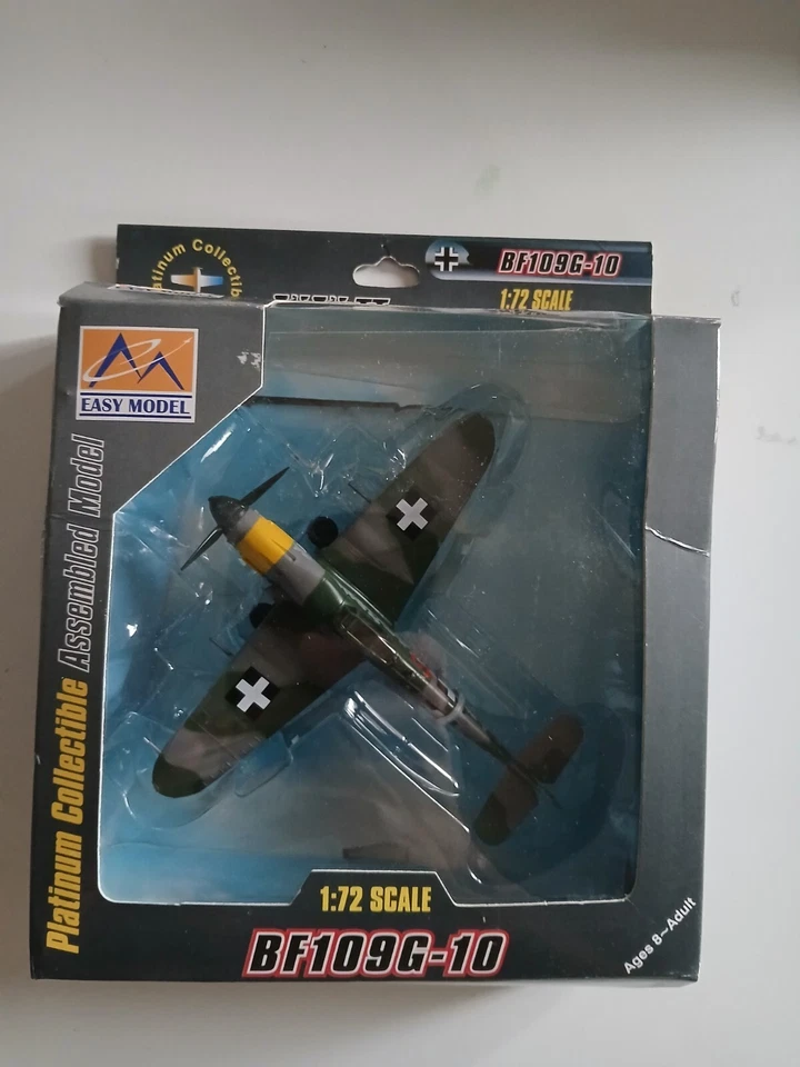Aereo 1/72 Easy Model Winged Ace Messerschmitt BF109 G Luftwaffe Germania BF 109 - Immagine 1 di 1