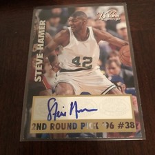 1997 The Score Board Visions Signings  STEVE HAMER RC AUTO