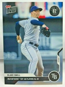 Blake Snell 2020 Topps Now MLB Network's Top 100 #MN82 - RAYS 82 - SP /491