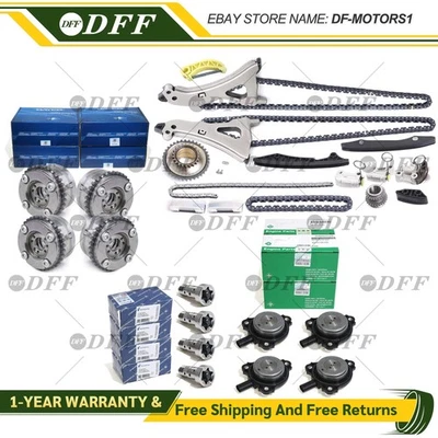 Camshaft Adjuste Kit&Timing Chain Kit for Mercedes Benz E550 ML550 S550 G63 SL63 — 第 1/4 张图片