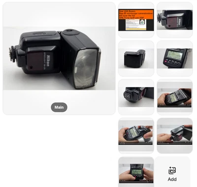 Nikon SB-25 Speedlight Flash 33816 - Image 1 of 4