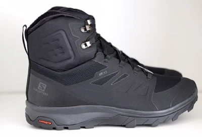 Salomon Outblast TS CSWP Negro Invierno Botas Zapatos Impermeables Hombres EE. UU. 8 EUR 40 Foto 1 de 4