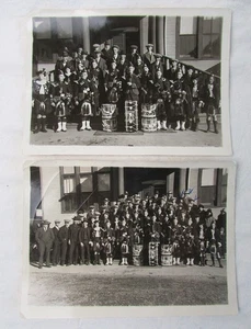 Caledonian Club at Smelter Hill MT, Gruppenportrait von - 2 Vintage Photo Scottish - Bild 1 von 5