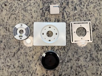 Nest 1st Generation Learning Silver Programmable Thermostat - Image 1 of 4